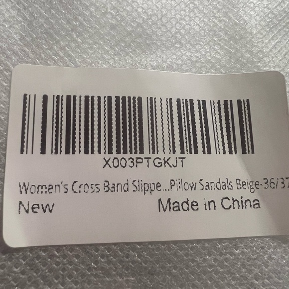 Cross Band Cloud Soft Comfy Thick Sole Non-Slip Slides/Sandals/Slippers!! NEW!☑️ - Picture 8 of 10